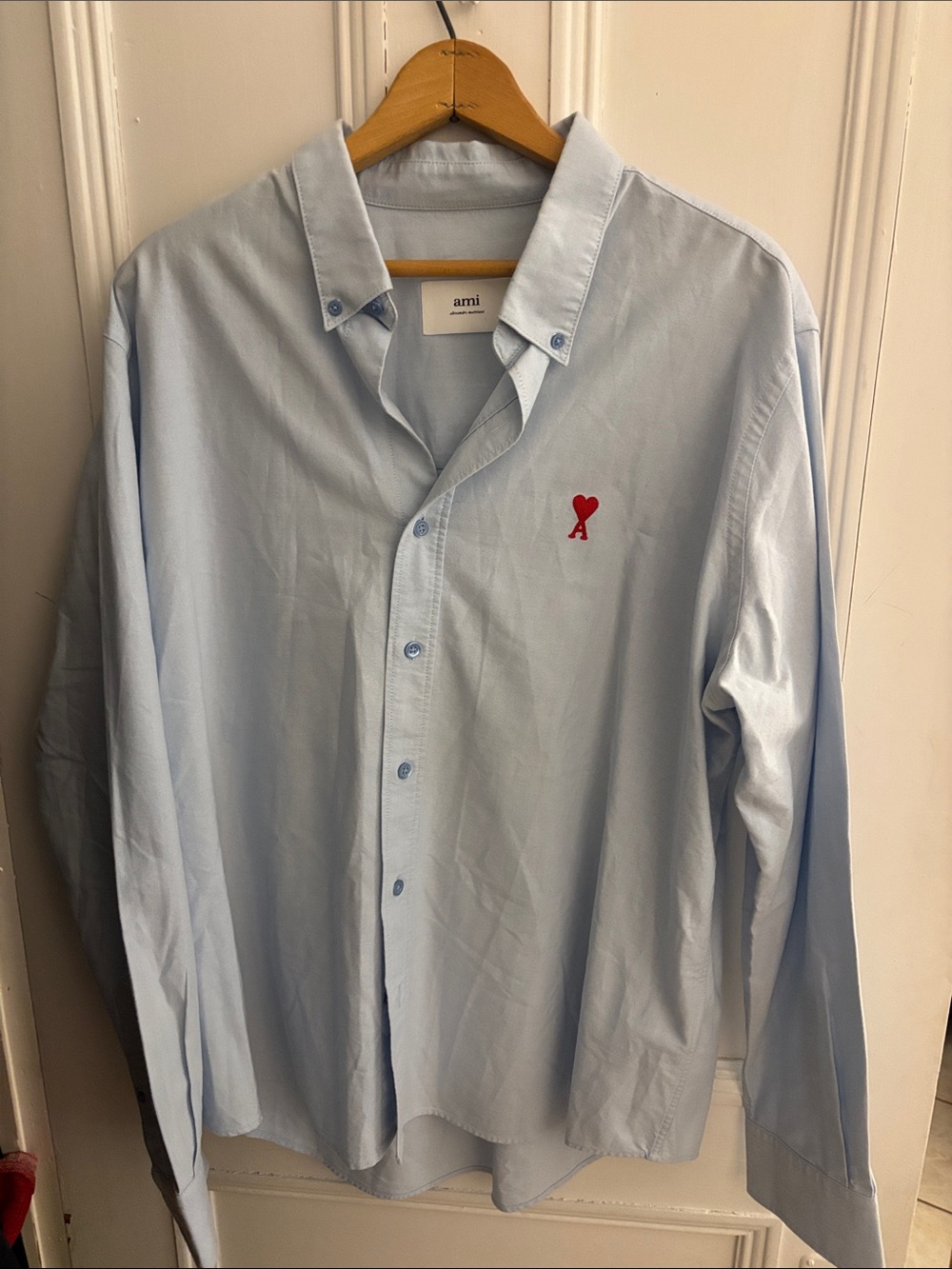 Ami Light Blue Button-Down Shirt Size 43